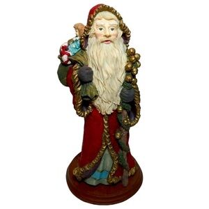 Vintage Cedar Creek Collectible Old World Santa Figurine Christmas NIB